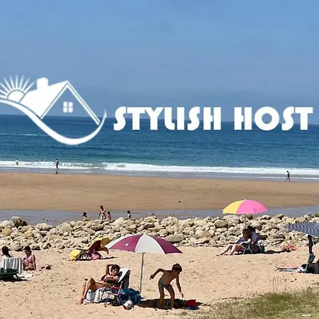 Stylish Host ,fabuloso Piso A 100m De La Playa Del Ris Noja